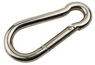 Snap Hooks M10 BZP 3pc Snap Hooks M10 BZP 3pc